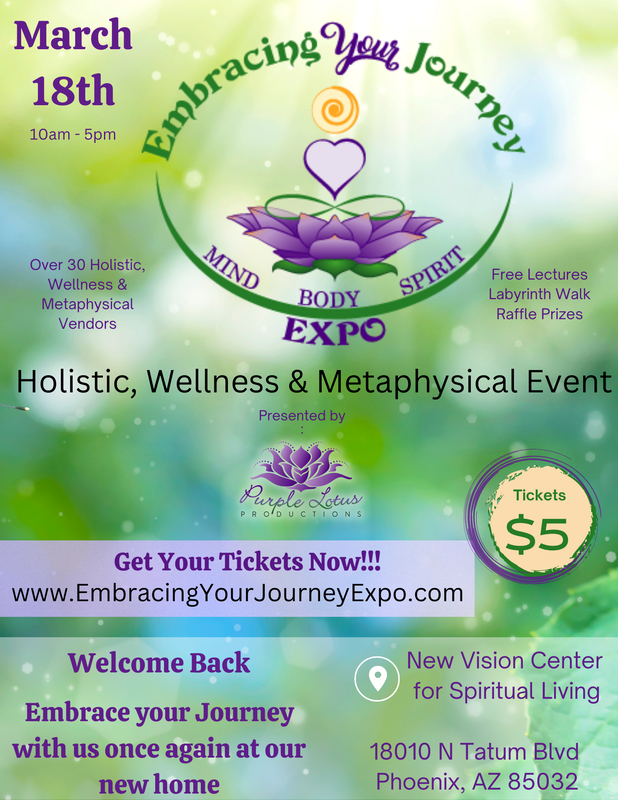 March 18th 2023 - Embracing Your Journey Expo - Embracing Your Journey Expo